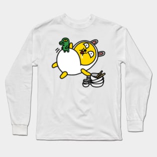 KakaoTalk Friends Muzi & Con (Stuffed) Long Sleeve T-Shirt